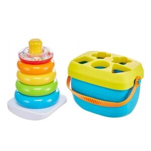 Fisher Price Rock A Stack And Babys 1st Blocks Bundle New